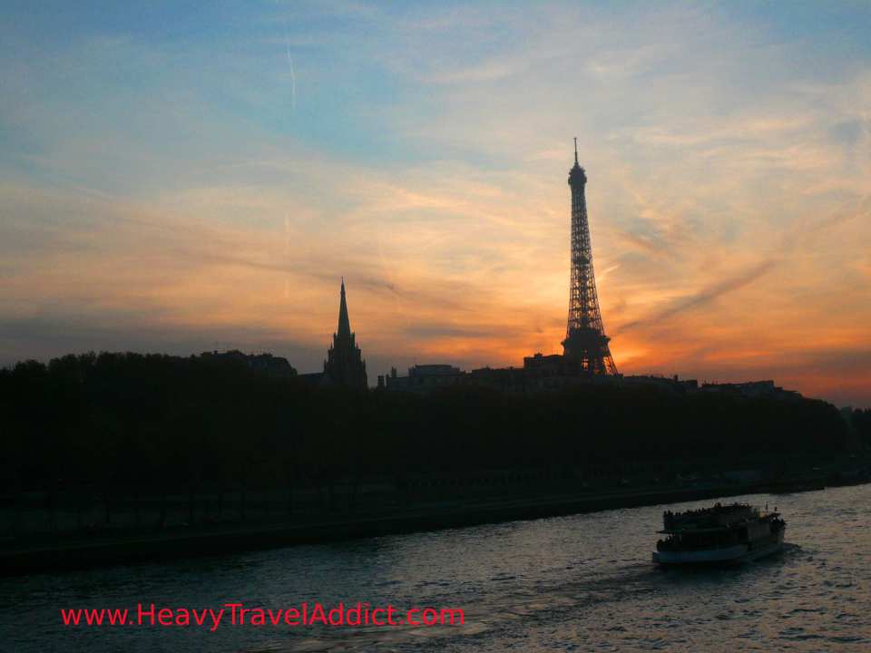 The Seine and the Eiffel Tower