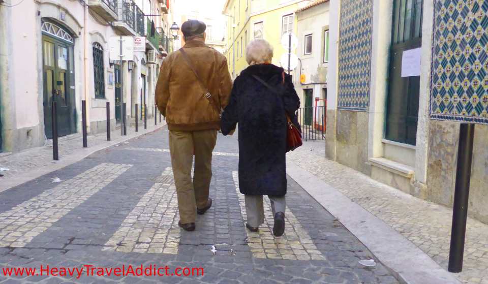 Couple in Lisbon